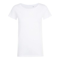 T-SHIRT SRA M/CURTA MIA BRANCA